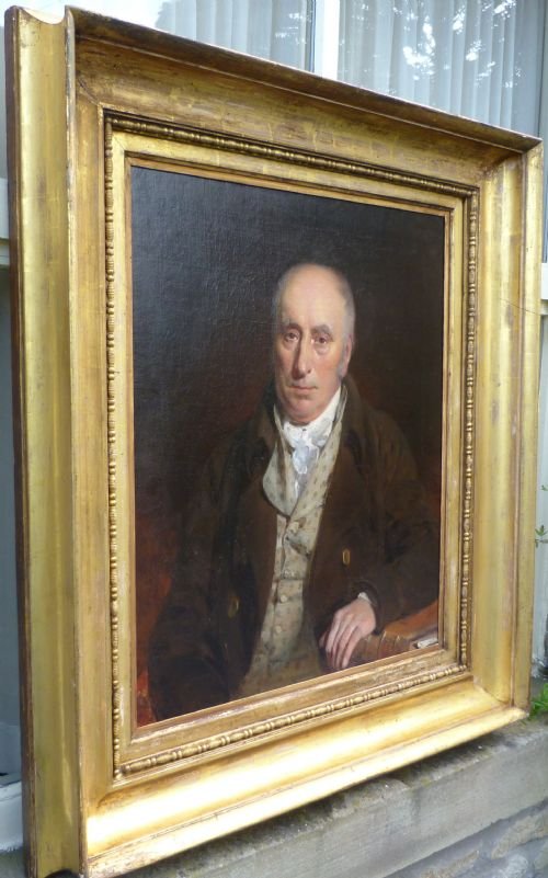 fig 3. SOLD....Portrait of Matthew Brickdale M.P., 1812, by Henry Singleton