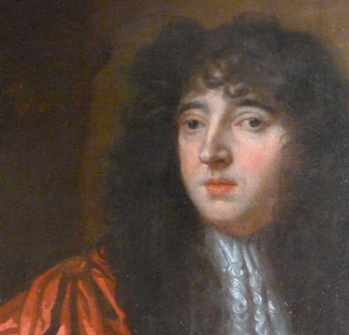 fig 1. Portrait of William, 9th Earl of Derby(?) c. 1673, by Joseph Buckshorn.