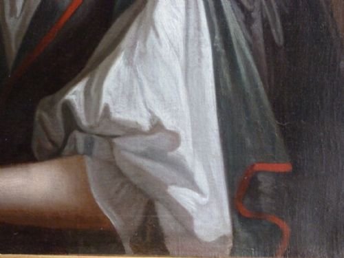 fig 2. SOLD....Portrait of Elizabeth, Lady Narborough, later Lady Shovell, c.1678, by Simon Pietersz. Verelst