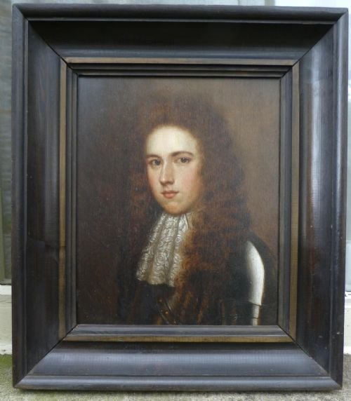 fig 2. Pair of portraits of William and Sarah Yorke c.1680; Circle of John Riley.