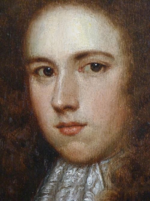 fig 4. Pair of portraits of William and Sarah Yorke c.1680; Circle of John Riley.