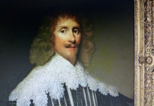 fig 1. SOLD...Portrait of a gentleman, presumably of the Wilbraham family, by Cornelis Jonson van Ceulen