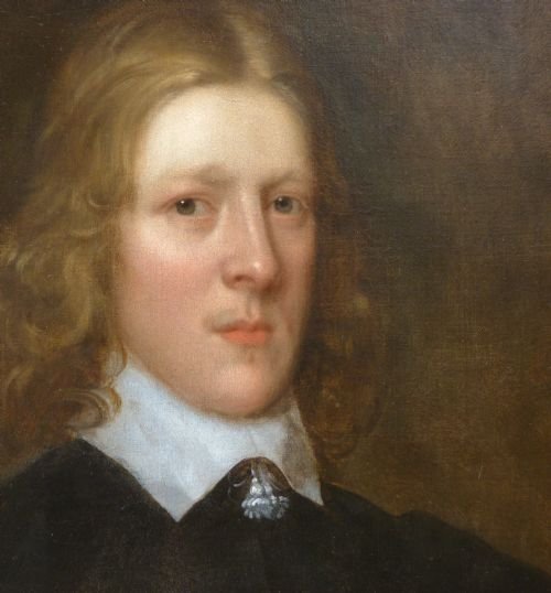 fig 3. SOLD....Pair of Portraits of Thomas Papillon and Jane Brodnax c.1650; Attributed to Robert Walker