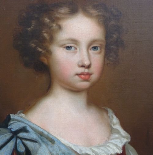 fig 1. Portrait of a Young Girl c.1675; by Mary Beale
