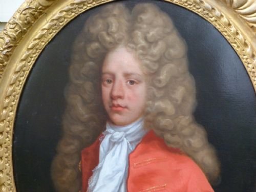 fig 1. Portrait of a Young Man in Red c.1720: Attributed to Hans Hysing