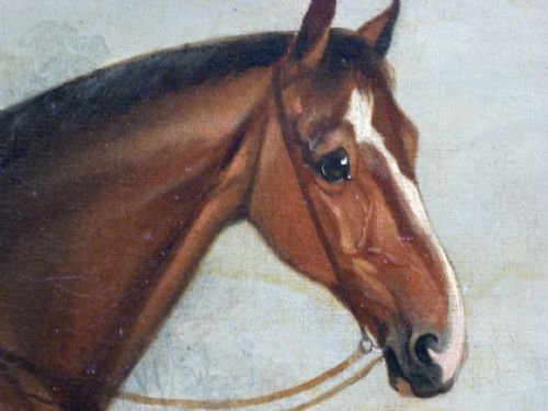 fig 2. SOLD....Portrait of a Master of Foxhounds, c.1820; Attributed to James Barenger