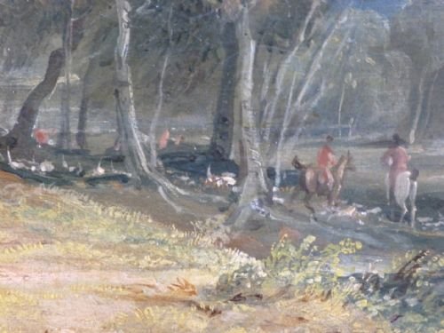 fig 4. SOLD....Portrait of a Master of Foxhounds, c.1820; Attributed to James Barenger
