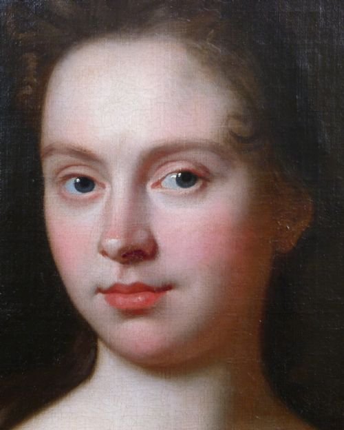 fig 2. SOLD....Portrait of a Young Lady c.1695; Attributed to John Closterman.