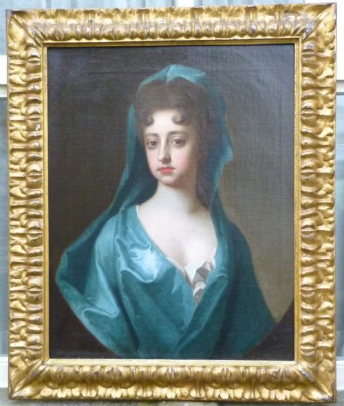 Sold....portrait of Elizabeth Felton, Lady Hervey, C.1705; by Michael Dahl