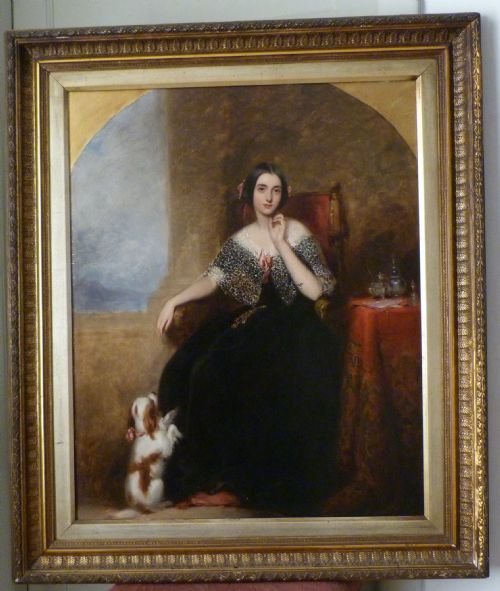 Sold....portrait of Matilda Marryat 1843; by Richard Buckner.