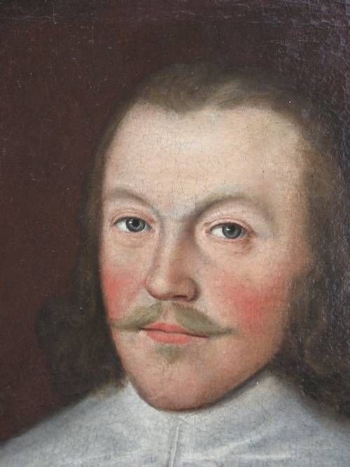fig 2. Portrait of a Gentleman c.1640; Follower of Cornelius Johnson