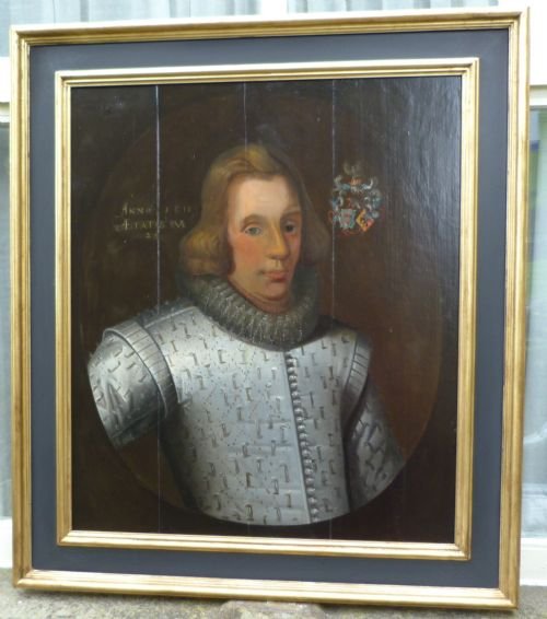 Portrait of a Young Nobleman 1611; Follower of Van Mierevelt