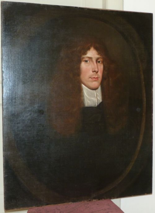 Sold......portrait of a Gentleman 1663; English School.