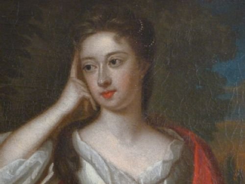 fig 1. SOLD....Portrait of a Lady c.1720; Follower of Kneller.