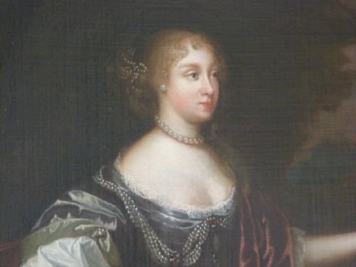 fig 1. SOLD.....Portrait of a Lady c.1675; Circle of Henri Gascar.