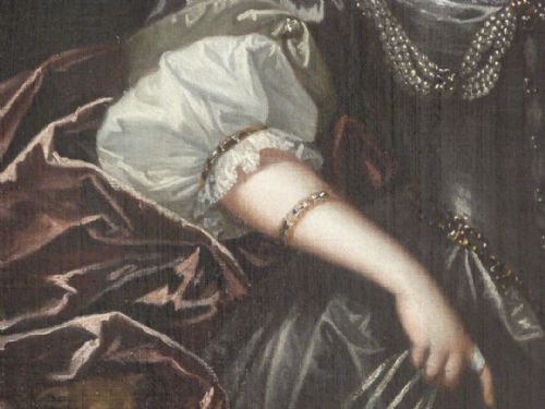 fig 2. SOLD.....Portrait of a Lady c.1675; Circle of Henri Gascar.