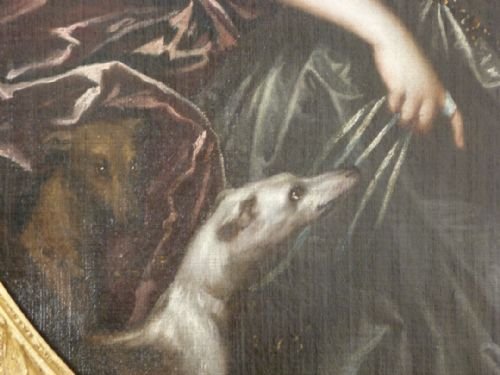 fig 3. SOLD.....Portrait of a Lady c.1675; Circle of Henri Gascar.