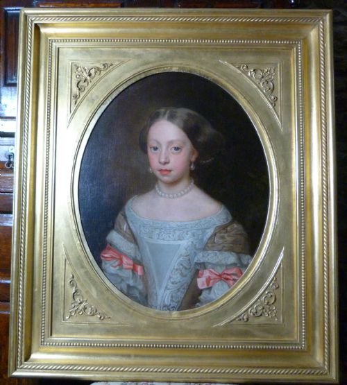 fig 1. Portrait of a Young Noblewoman c.1660: Attributed to Pier Francesco Cittadini.