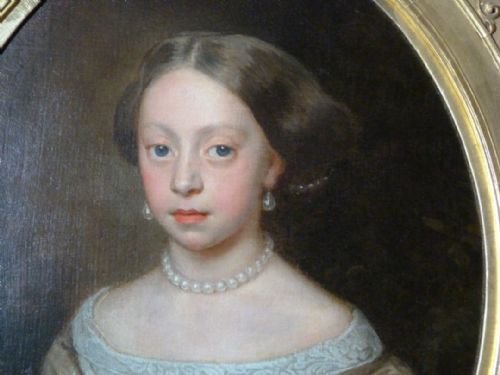 fig 2. Portrait of a Young Noblewoman c.1660: Attributed to Pier Francesco Cittadini.