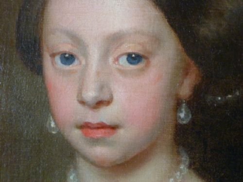 fig 3. Portrait of a Young Noblewoman c.1660: Attributed to Pier Francesco Cittadini.