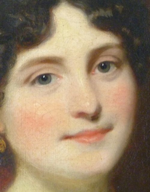 fig 3. SOLD....Portrait of Elizabeth Brodie Stewart, Mrs. Westmacott c.1819; by Thomas Phillips R.A.