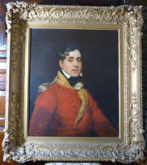 Sold....portrait of Captain Stewart 1814; by Thomas Phillips R.A.