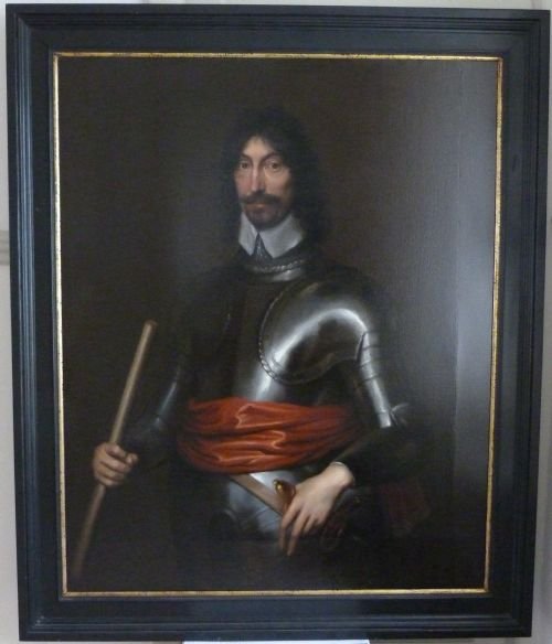 Sold....portrait of Sir Michael Earnley (Ernle) C.1640; Attributed to Adriaen Hanneman