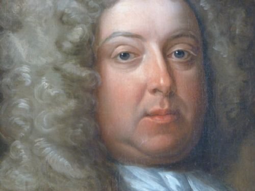 fig 2. SOLD....Portrait of a Gentleman of the Popham family c.1700: Attributed to Edward Byng.