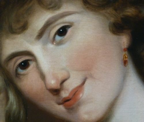 fig 3. SOLD.....Portrait of Mother and Child c.1795-1800 by Weaver.