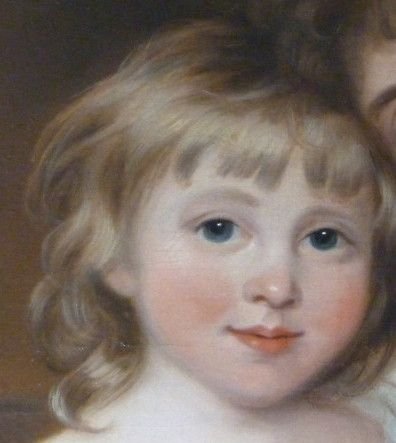 fig 4. SOLD.....Portrait of Mother and Child c.1795-1800 by Weaver.