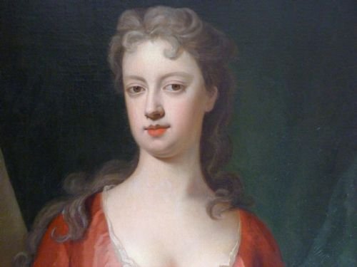 fig 2. SOLD....Portrait of Elizabeth Seymour, Duchess of Somerset (?) c.1710: Circle of Dahl.