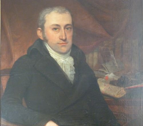 fig 1. Portrait of a Lawyer c. 1820: Circle of Reinagle.