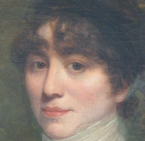 fig 2. SOLD....Double Portrait of a Lady and Child c.1820; Circle of Reinagle.