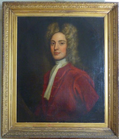 Sold....portrait of a Gentleman C.1715; Follower of Kneller