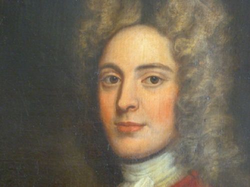 fig 2. SOLD....Portrait of a Gentleman c.1715; Follower of Kneller