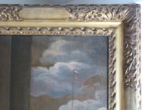 fig 3. SOLD....Portrait of a gentleman of the  Pett or Rolt family c.1680; English School.