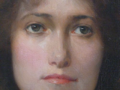 fig 3. SOLD....Portrait of a Young Lady c.1910; by Ambrose McEvoy.
