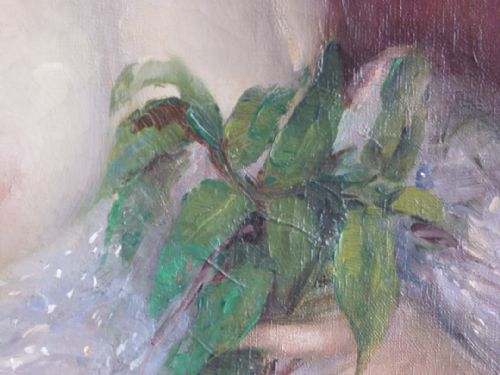 fig 4. SOLD....Portrait of a Young Woman as Selene, Goddess of the Moon c.1910; by Mela Muller