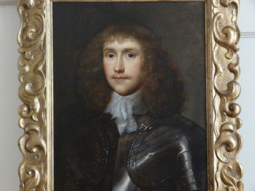fig 1. SOLD....Portrait of a Young Gentleman c.1645; attributed to Theodore Russell