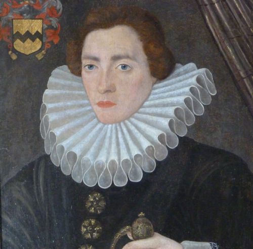 fig 1. Portrait of Thomas Vavasour c.1585; Attributed to Hieronymus Custodis.