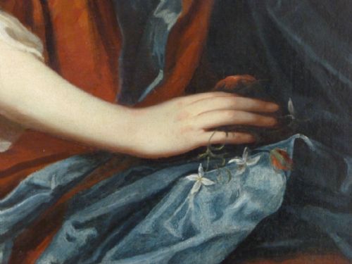 fig 3. SOLD....Portrait of Eleanor Preston c.1700; Studio or Circle of James Maubert