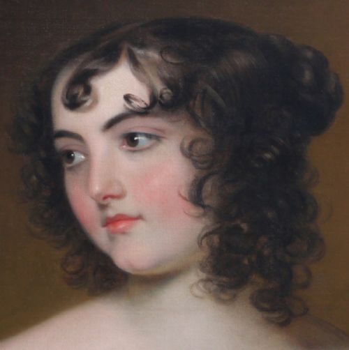fig 1. Charlotte, Lady Owen of Orielton c.1810; Circle of Sir Thomas Lawrence.