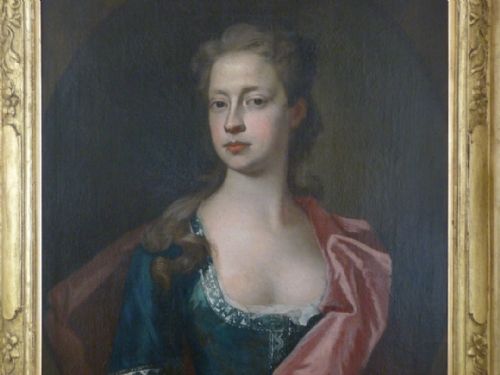 fig 1. Portrait of a Lady c.1710; Attributed to Michael Dahl.