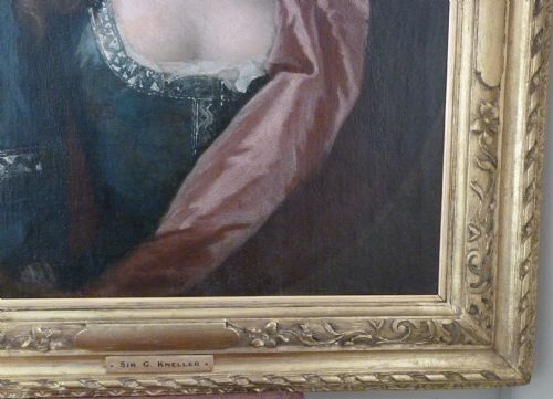 fig 3. Portrait of a Lady c.1710; Attributed to Michael Dahl.