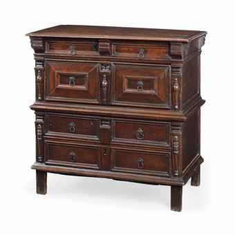 17th Century Oak Chest of Drawers.