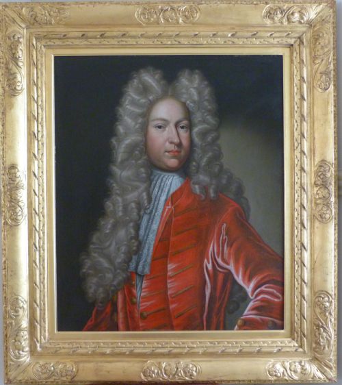 Sold....portrait of a Gentleman C.1720: Circle of Hans Hysing.