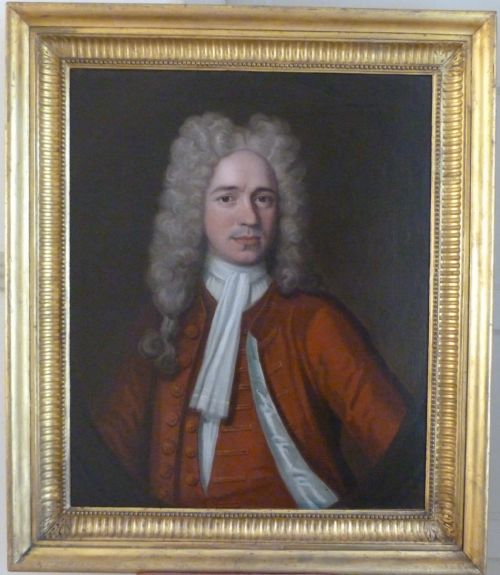 Portrait of a Gentleman in a Red Coat, 1717, by John Verelst.