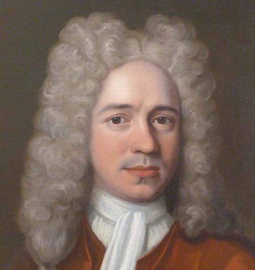 fig 1. Portrait of a Gentleman in a Red Coat, 1717, by John Verelst.