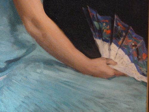 fig 2. SOLD....Portrait of a Lady 1928, by Stephen Makepiece Wiens.