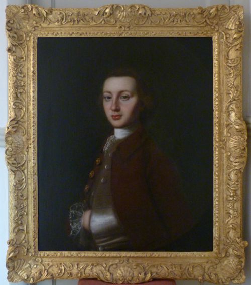 Portrait of George Husey 1758, by Thomas Worlidge.